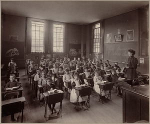 Primary school, class II., Hyde District. (Webster St.)