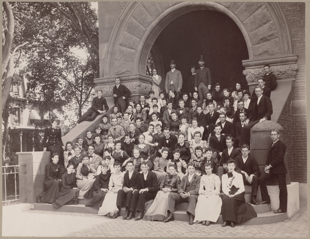 Graduating class of 1892