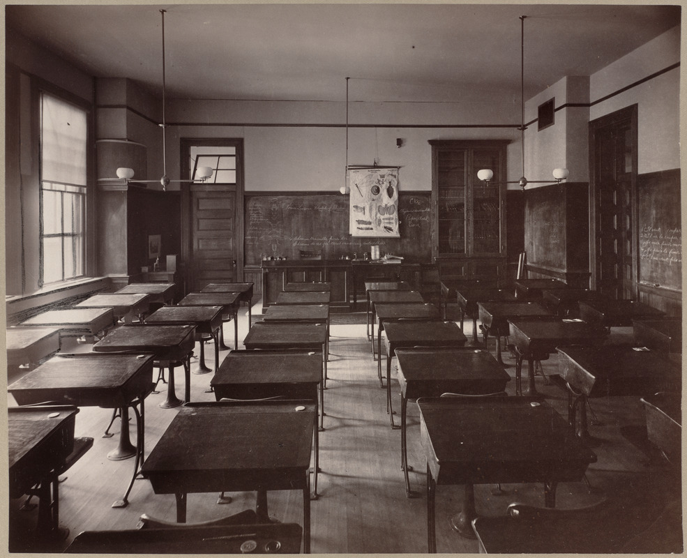 School room for natural science.