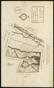 Plan of New Ashford surveyed by John Burchett, dated June 5, 1795.