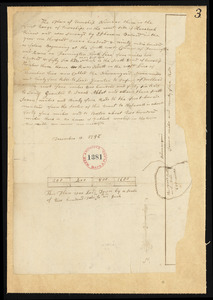 Plan of Strong, ME (Township No.3), surveyor's name not given, dated December 10, 1795.