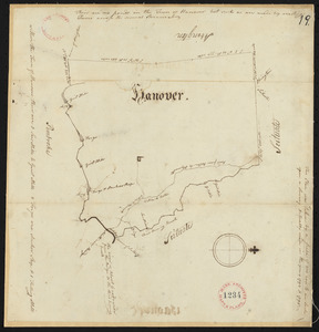 Plan of Hanover, surveyor's name not given, dated 1794-5.