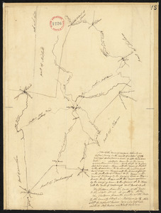Plan of Walpole, surveyor's name not given, dated October 1794.