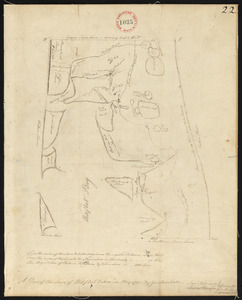 Plan of Wellfleet, surveyor's name not given, dated May 1795.