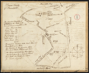 Plan of Dennis surveyed by Elisha Barrett, dated May, 1795.