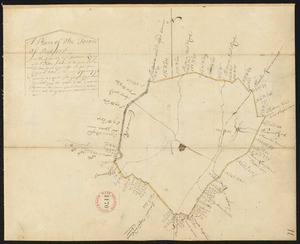 Plan of Bedford, surveyor's name not given, dated 1794-5.