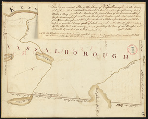 Plan of Vassalborough surveyed by Ephraim Ballard, dated January, 1795.