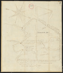 Plan of Limerick, made by John Wingate, dated March 11, 1795.
