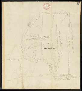 Plan of Newfield, surveyor's name not given, dated 1794-5.