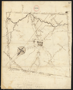 Plan of Barre surveyor's name not given, dated December, 1794.