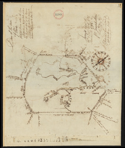 Plan of Ward (Auburn), surveyed by Joseph Stone, dated November 6, 1794.