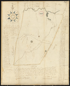 Plan of Franklin made by Amos Hawes and Moses Fisher, dated May 27, 1795.