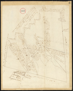 Plan of Warwick, surveyor's name not given, dated November 1794.