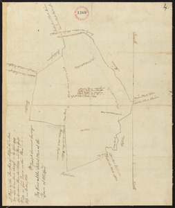 Plan of Milford, made by Joseph Sumner, dated 1795.