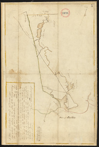 Plan of Charlestown, made by Samuel Thompson, dated December, 1794.
