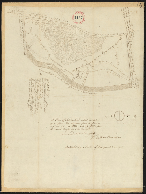 Plan of Sunderland surveyed by William Bowmen, dated November, 1794.