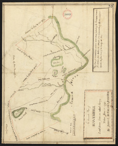 Plan of Haverhill, made by J. McFarland and Josiah Noyes, dated June 1, 1795.
