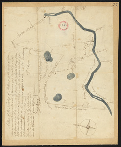 Plan of Methuen, surveyor's name not given, dated November 1795.