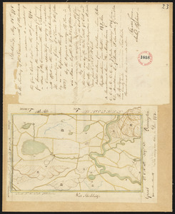 Plan of Stockbridge, surveyor's name not given, dated May 25, 1795.