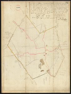 Plan of Woburn surveyed by Samuel Thompson, dated November 1794.