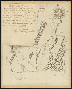 Plan of Cheshire, surveyor's name not given, dated May 22, 1795.