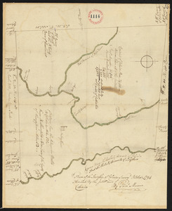 Plan of Colrain made by Phineas Munn, dated October, 1794.