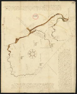 Plan of Marshfield, surveyor's name not given, dated 1794-5.