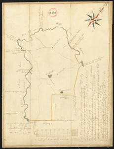 Plan of Newton surveyed by Jonathan Kingsbury, dated 1794.