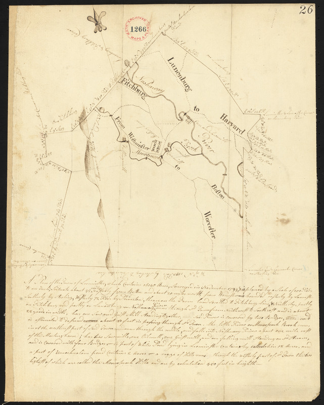 Plan of Leominster, surveyor's name not given, dated 1794-5.