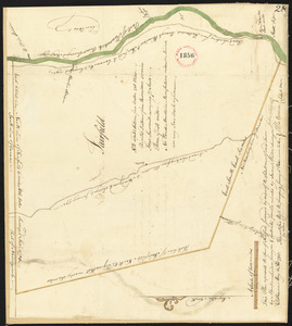 Plan of Fairfield, made by Abraham Sanders, dated May 11, 1795.