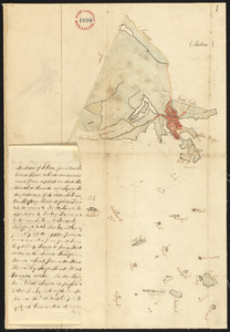 Plan of Salem, surveyor's name not given, dated 1794.