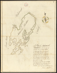Plan of Medumcook Plantation (Friendship) surveyed by John Malcolm, dated December 28, 1795.