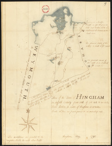 Plan of Hingham, surveyor's name not given, dated May, 1795.