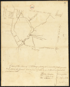 Plan of Fitchburg, surveyor's name not given, dated December, 1794.