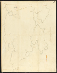 Plan of Gouldsborough, surveyor's name not given, dated 1794-5.