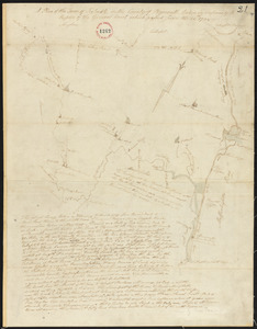 Plan of Scituate, made by Charles Turner, dated 1794-5.
