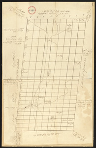 Plan of Paris, surveyor's name not given, dated February 21, 1795.