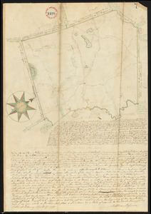 Plan of Sudbury surveyed by Matthias Mossman, dated April 17, 1795.