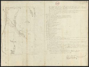 Plan of Sandisfield, surveyor's name not given, dated June 1795.