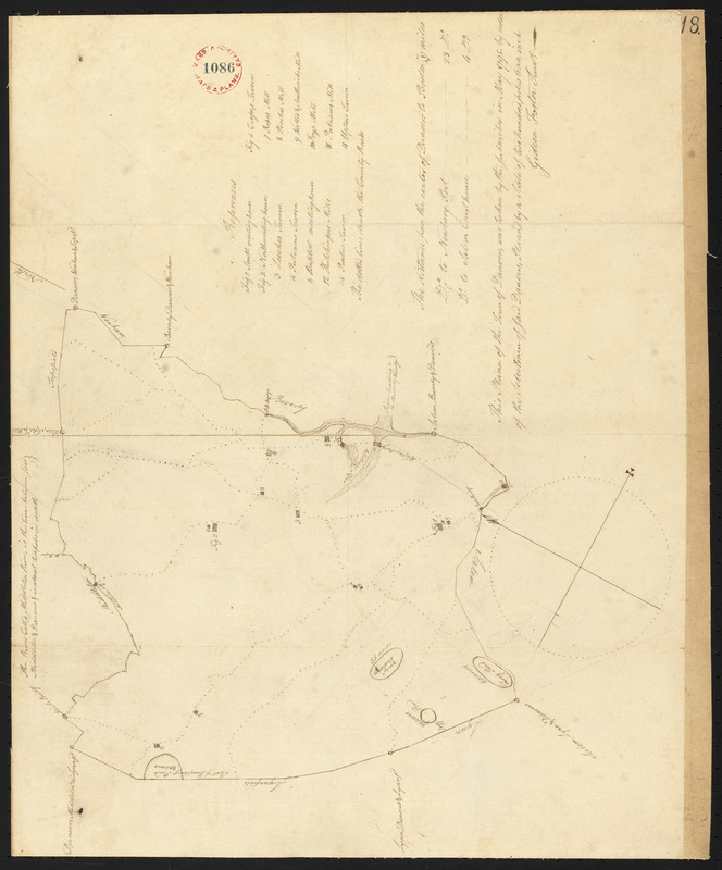 Plan of Danvers surveyed by Gideon Foster, dated May, 1795.