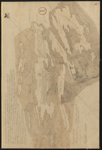 Plan of Harpswell surveyed by Asa Lewis, dated May 1795.