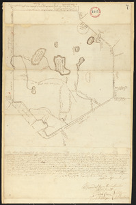 Plan of Ashburnham surveyed by Matthias Mossman, dated 1794-5.