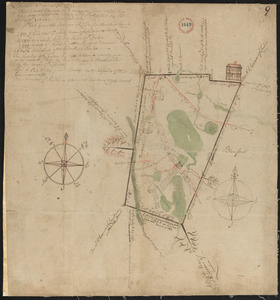 Plan of Otis (Loudon), surveyor's name not given, dated October 30, 1794.