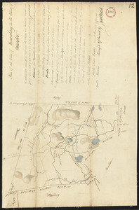 Plan of Lunenburg, made by Jacob Welch, dated March 1795.