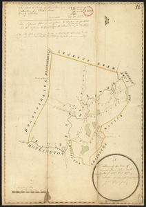 Plan of Framingham, made by Lawson Buckminster, dated December, 1794.