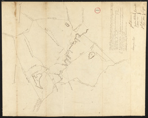 Plan of Andover, surveyor's name not given, dated 1795.