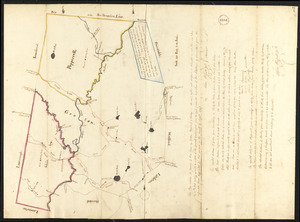 Plan of Groton, Pepperell and Shirley, made by Oliver Prescott, Jr., dated September, 1794.