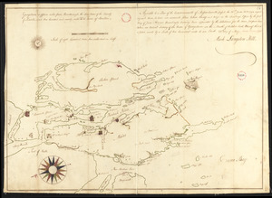 Plan of Georgetown, Me., made by Mark L Hill, dated May 25, 1795.