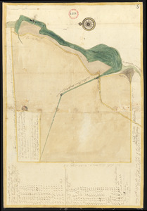 Plan of Frankfort made by Eliashib Delano, dated May 19, 1795.