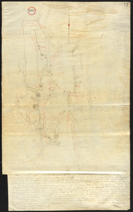 Plan of Oxford made by Ebenezer Waters, dated November 1794.